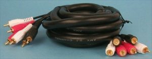 Audio cable - 5.1ch 6 RCA plugs to 6 RCA plugs 3m