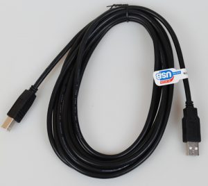 USB A-B Cable 10 ft.