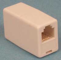 Dual Inline Telephone Coupler 6 pins 6 contacts