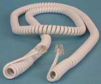Telephone Modular Curly cord for handset