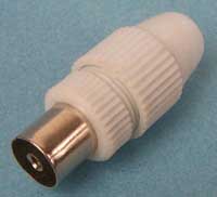 European TV Jack PAL to be installed on coaxial wire