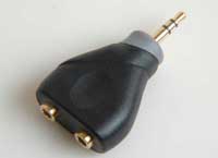 Audio Adaptor - 3.5mm Stereo Male to 2x3.5mm Stereo Female