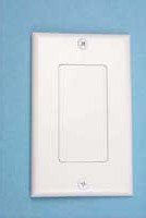 Blank Decora style wall plate