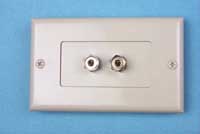 Wall Plate 2 binding post