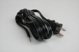 AC Cord with stripped End 6 ft.