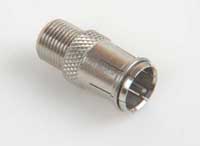 F Female to Male Push-on (quick connect) adaptor