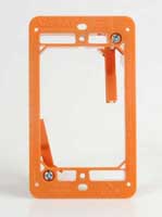 Wallboard universal single gang Mounting Frame for wall plates and controls