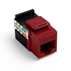 Keystone CAT5E JACK RED