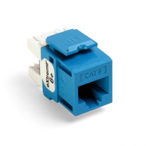 Keystone CAT6 JACK BLUE