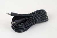 Audio cable - 3.5mm monophonic plug to 3.5mm monophonic plug 20 ft.