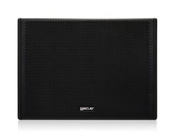 Ecler ARQISSB10 – Wall mounted Subwoofer with 10″ driver (150 WRMS @8 ohms) – Black Wooden Cabinet
