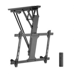 amx Support de plafond TV motorisé, mouvement de 5 à 75 degrés.Télécommande. TV de 32 « – 70 » (35 KG)