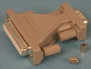 DB9 plug to DB25 jack Adapter