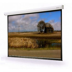 GRANDVIEW - Motorized "Cyber" Projection Screen with integrated control
