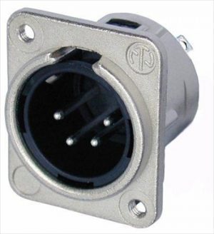 NEUTRIK XLR plug Chassis mount