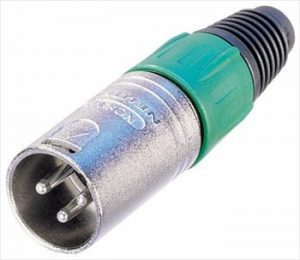 NEUTRIK XLR plug 5 pins in line