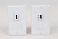 amx Wall Plate HDMI to clip type Cat5e wire