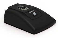 desktop connection base for the eMCN1 and eMCN2 microphones, as well as for other microphones with standard XLR connector. It includes ON / OFF switch