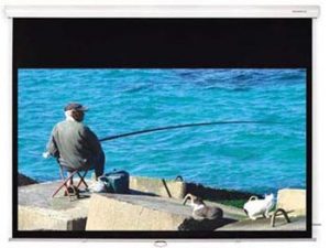 GRANDVIEW - Manual Pulldown "Cyber" Projection Screen