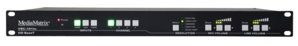 MEDIA MATRIX - VSC-101tn Rack-mountable Scaling Presentation Switcher