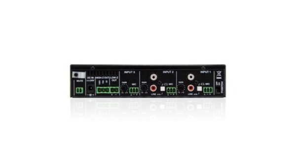 Ecler eHMA60 Self-powered Mixer, w/1x60W@4Ohms or 60 W@ 70V/100V - Image 2