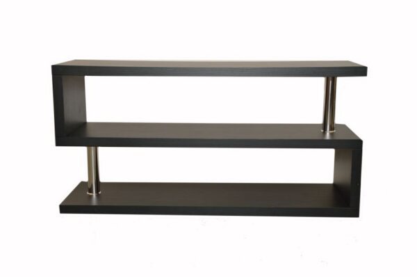 amx BASE TV, 48 ”L x 14” W x 24 ”H, couleur noir.
