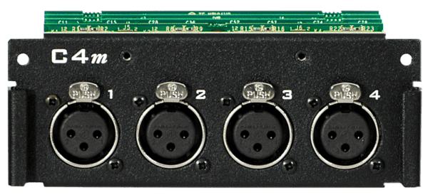 AVIOM - 4-Channel Remote Controllable Mic- and Line-Level Input Card