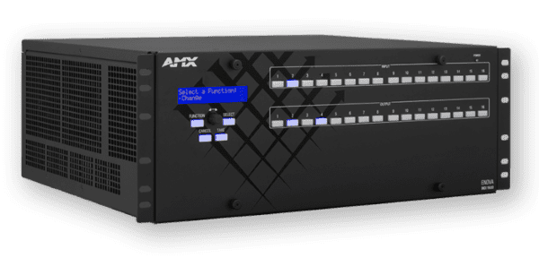 Enova DGX 16 Digital Media Enclosure with Integrated NX Series Controller, 4 RU, compatible with Enova DGX Boards for a maximum configuration of 16x16