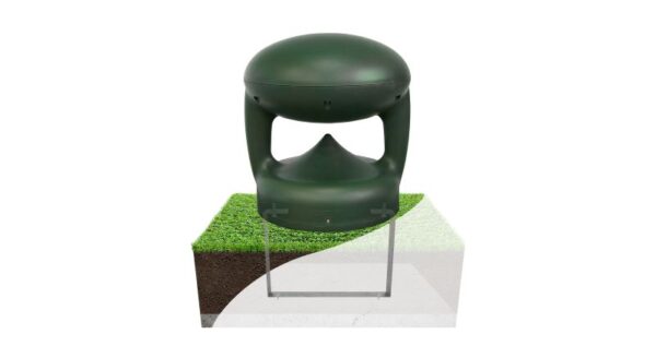 in-ground weatherproof loudspeaker (IP65) with an omni-directional horizontal dispersion pattern (360º). - Image 3