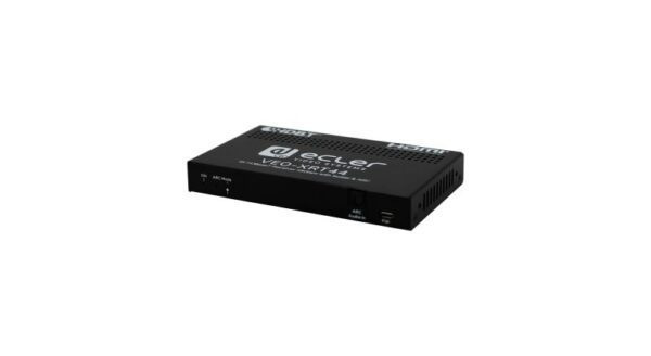 Ecler VEO-XRT44 is a professional HDBaseT Receiver of High Dynamic Range (HDR) formats for HDMI 2.0 extension.  The extenders support video signal re - Image 4