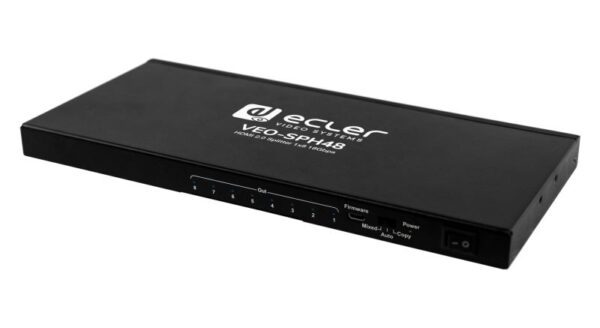 Ecler 1x8 HDMI 2.0 SPLITTER for high dynamic range (HDR) formats