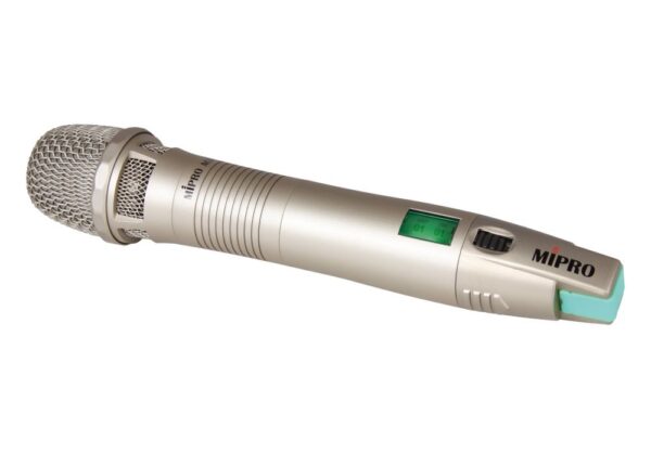 Mipro Récepteur numérique crypté à quatre canaux, large bande de 64 MHz avec DANTE, quatre émetteurs de poche + 4 MU-53L - Image 2