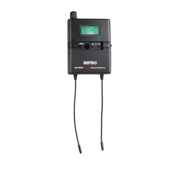 UHF Digital Stereo Bodypack Diversity Receiver (magnesium alloy casing)