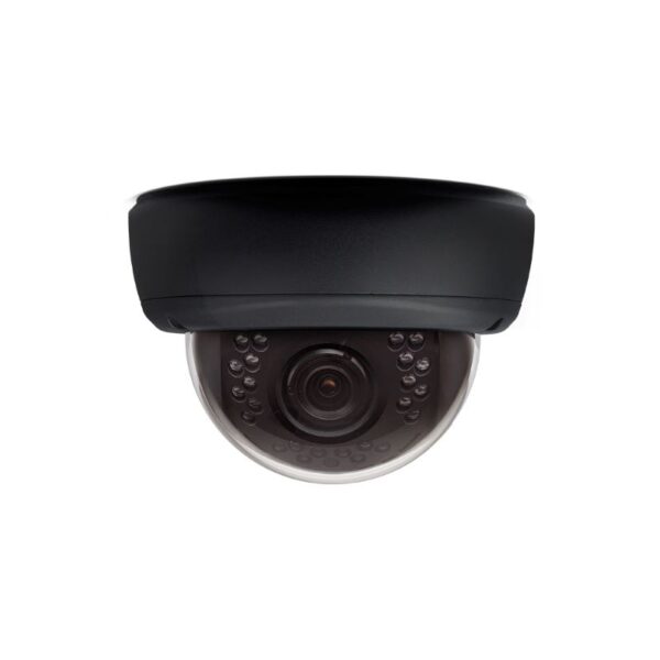 750-Series Dome Analog Outdr Cam,IR/Heater (650 TVL|Noir)