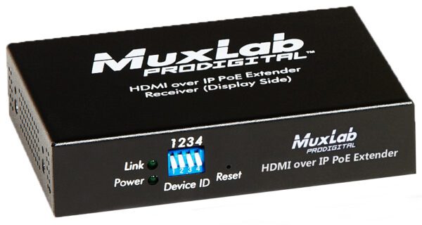 MUXLAB - Video Wall over IP Extender Kit with PoE (Receiver)