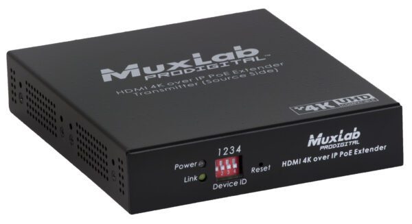 MUXLAB - Video Wall 4K over IP, PoE Extender TX
