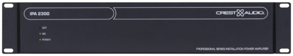 CREST - IPA-2300 300 W Class D Mixer Amplifier, 4-ohm, 25V, 70V and 100V outputs, 2 input, 2U rackmount - Image 5