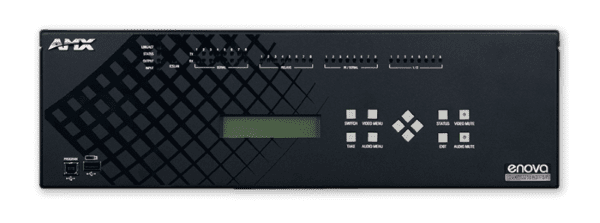 10x4 All-In-One Presentation Switcher with NX Control (Multi-Format, HDMI, 4 DXLink Inputs) - 75W, 70/100V amplifier, includes integrated NX Controlle