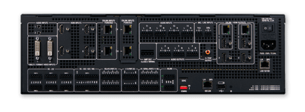 10x4 All-In-One Presentation Switcher with NX Control (Multi-Format, HDMI, 4 DXLink Inputs) - 75W, 70/100V amplifier, includes integrated NX Controlle - Image 2