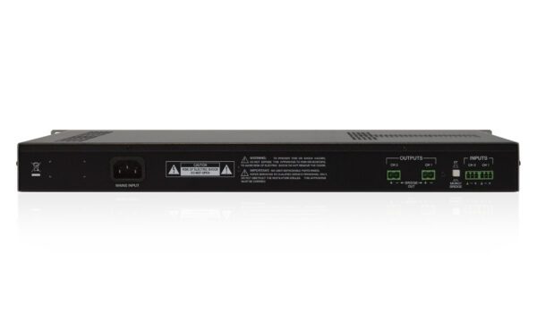 Ecler eGPA2-150 - 2x150 W RMS @ 4 Ohms, high efficiency multichannel amplifier (class D) - Image 2