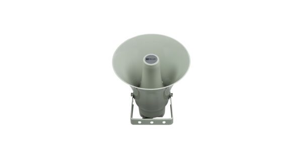 30WRMS horn loudspeaker carefully selected for the
most extended 70/100V paging and background music applications, offering durability and optimal spe