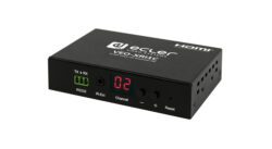 VEO-XTI1C and VEO-XRI1C are HDMI over IP Extenders that use the advanced H.264 compression for a limited network bandwidth use. Suitable both for crea