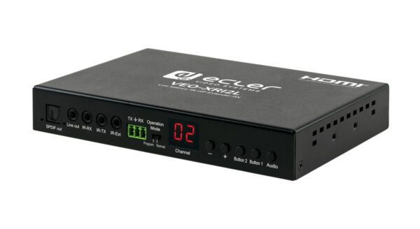 VEO-XTI2L and VEO-XRI2L are low latency 4K HDMI extenders over IP. Suitable both for creation of AVoverIP matrixes in multipoint-tomultipoint configur