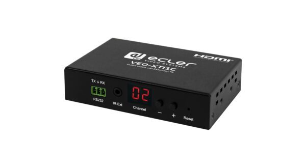 VEO-XTI1C and VEO-XRI1C are HDMI over IP Extenders that use the advanced H.264 compression for a limited network bandwidth use. Suitable both for crea