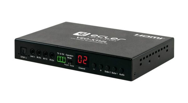 VEO-XTI2L and VEO-XRI2L are low latency 4K HDMI extenders over IP. Suitable both for creation of AVoverIP matrixes in multipoint-tomultipoint configur