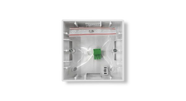 connection wall plate with 1 x stereo minijack and 2 x RCA connectors. - Image 2