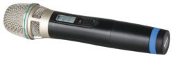 Supercardioid Condenser Handheld Transmitter Microphone (LCD). Freq. 5ND