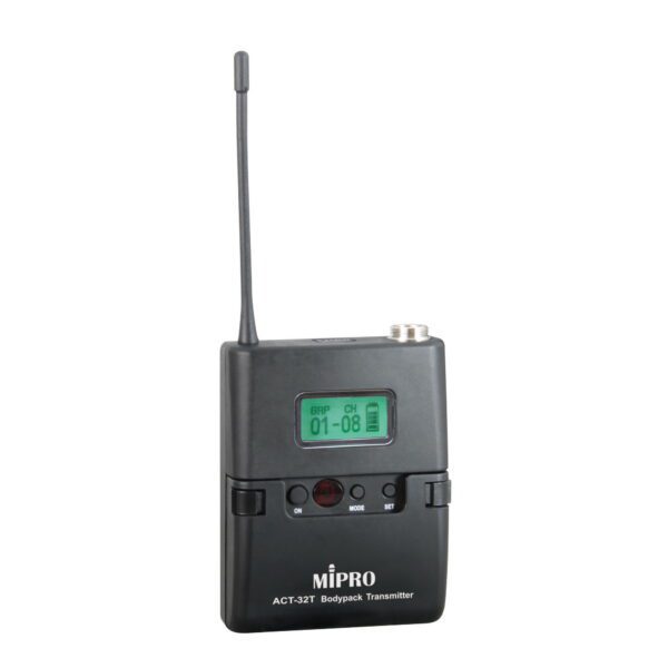 30-Watt (RMS) 16-channel Portable Wireless Amplifier receiver incl wireless bodypack and lav microphone ACT32T & MU-53L, Freq 5ND - Image 2