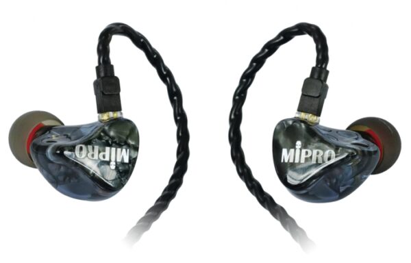 Professional Lightweight Isolating Adjustable Earhook Earphones (1-pair)
