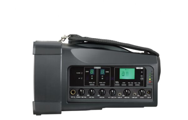 Dual-Channel Diversity PA System with MP3 Player & Recorder (plug-in Bluetooth module Included), Freq. 5ND - Image 2